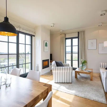 Reetland Am - Premium Reetdachvilla Mit 3 Schlafzimmern, Sauna Und Kamin E08 펜션 드란스케