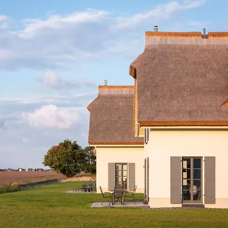 Reetland Am - Premium Reetdachvilla Mit 3 Schlafzimmern, Sauna Und Kamin E08 펜션 드란스케